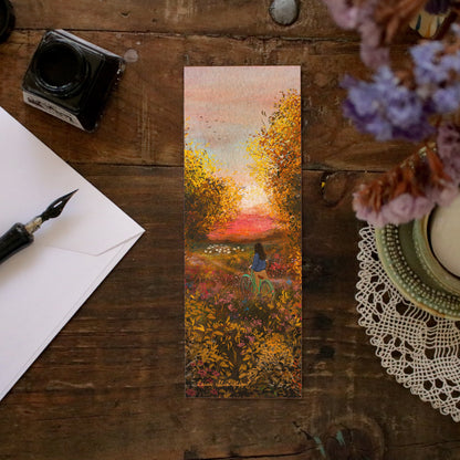 Set of 4 bookmarks "Quiet Moments"