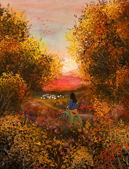 Giclee Fine Art Print  "October Light"