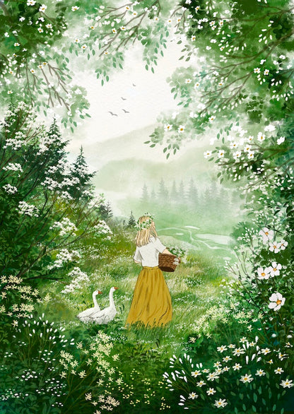 Giclée Fine Art Print "Spring in the Mountains"