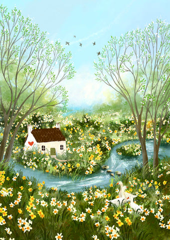 Giclée Fine Art Print "Daffodil Garden"