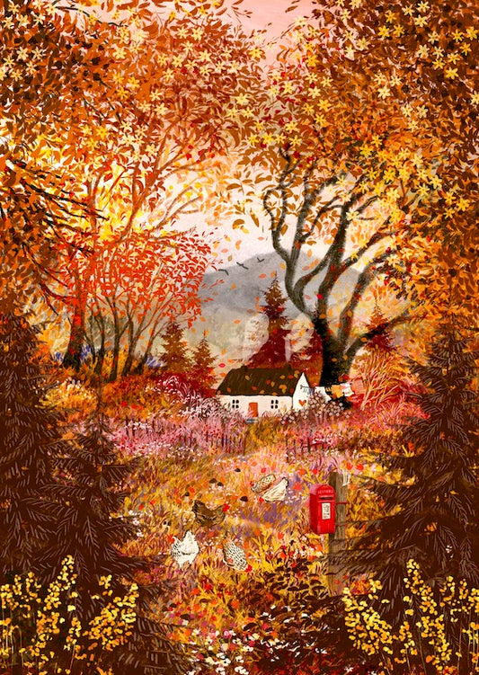 Giclee Fine Art Print  "Autumn Letters"