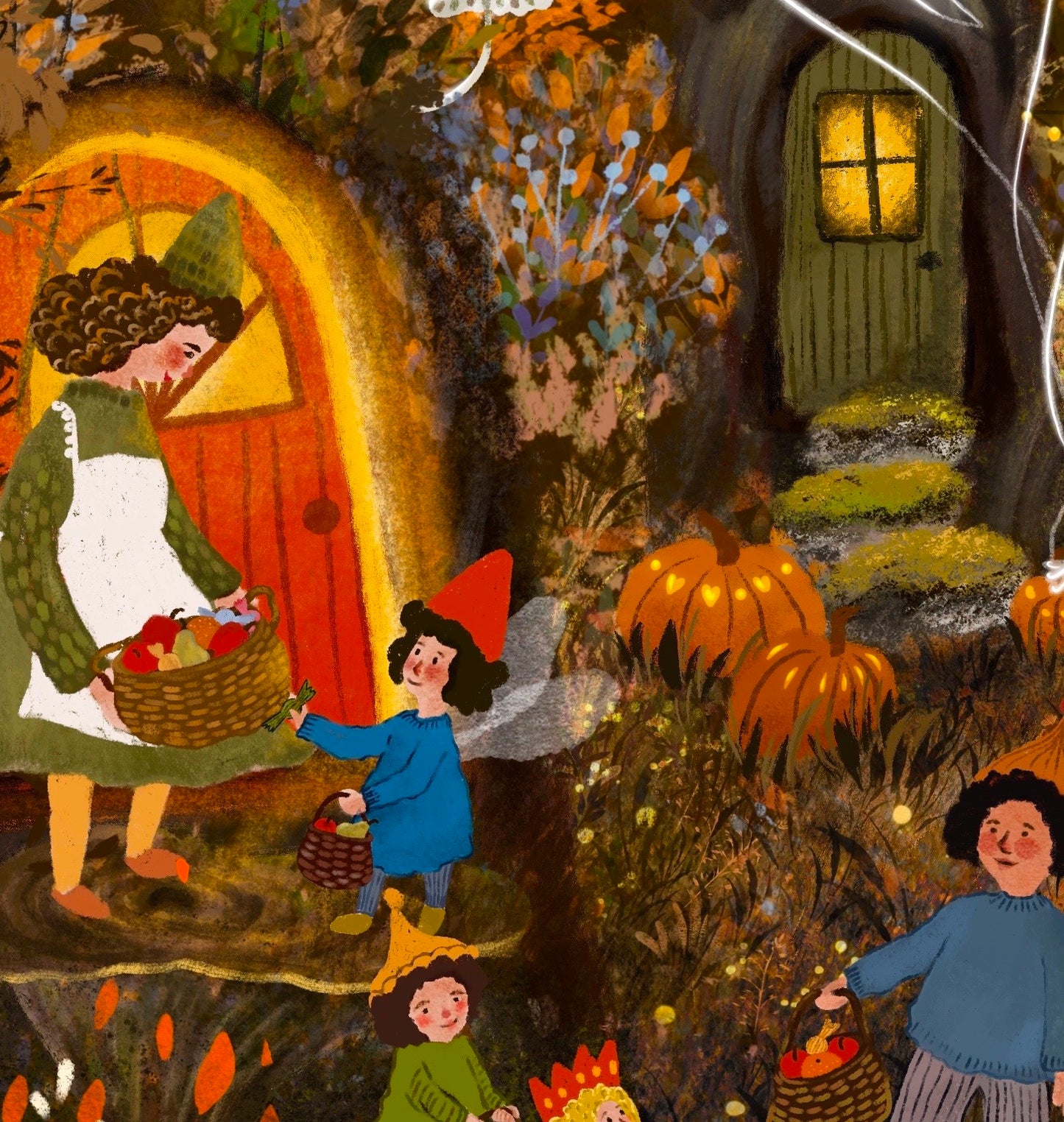 Giclee Fine Art Print  "Forest Fairies"