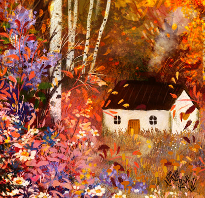 Giclee Fine Art Print  "October's Glow"