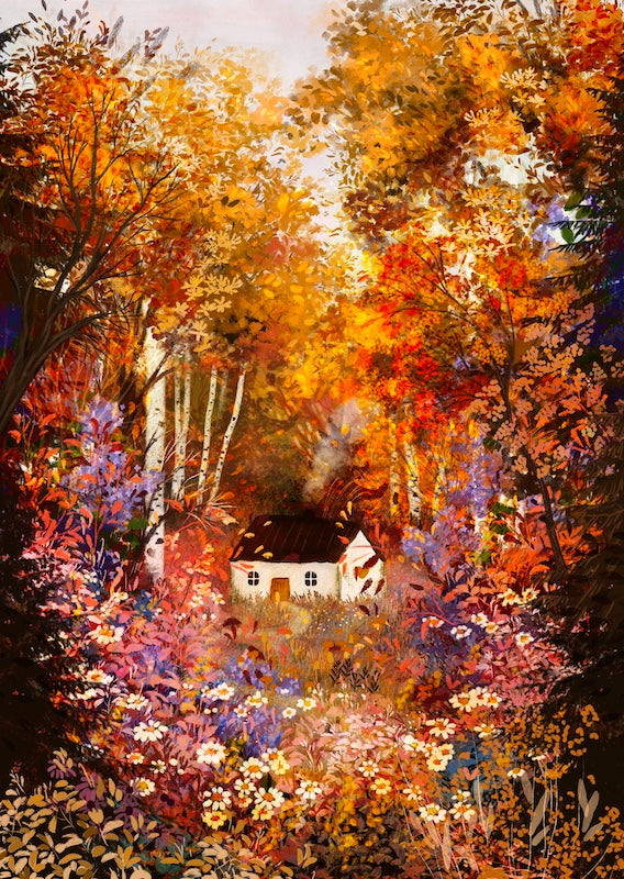 Giclee Fine Art Print  "October's Glow"