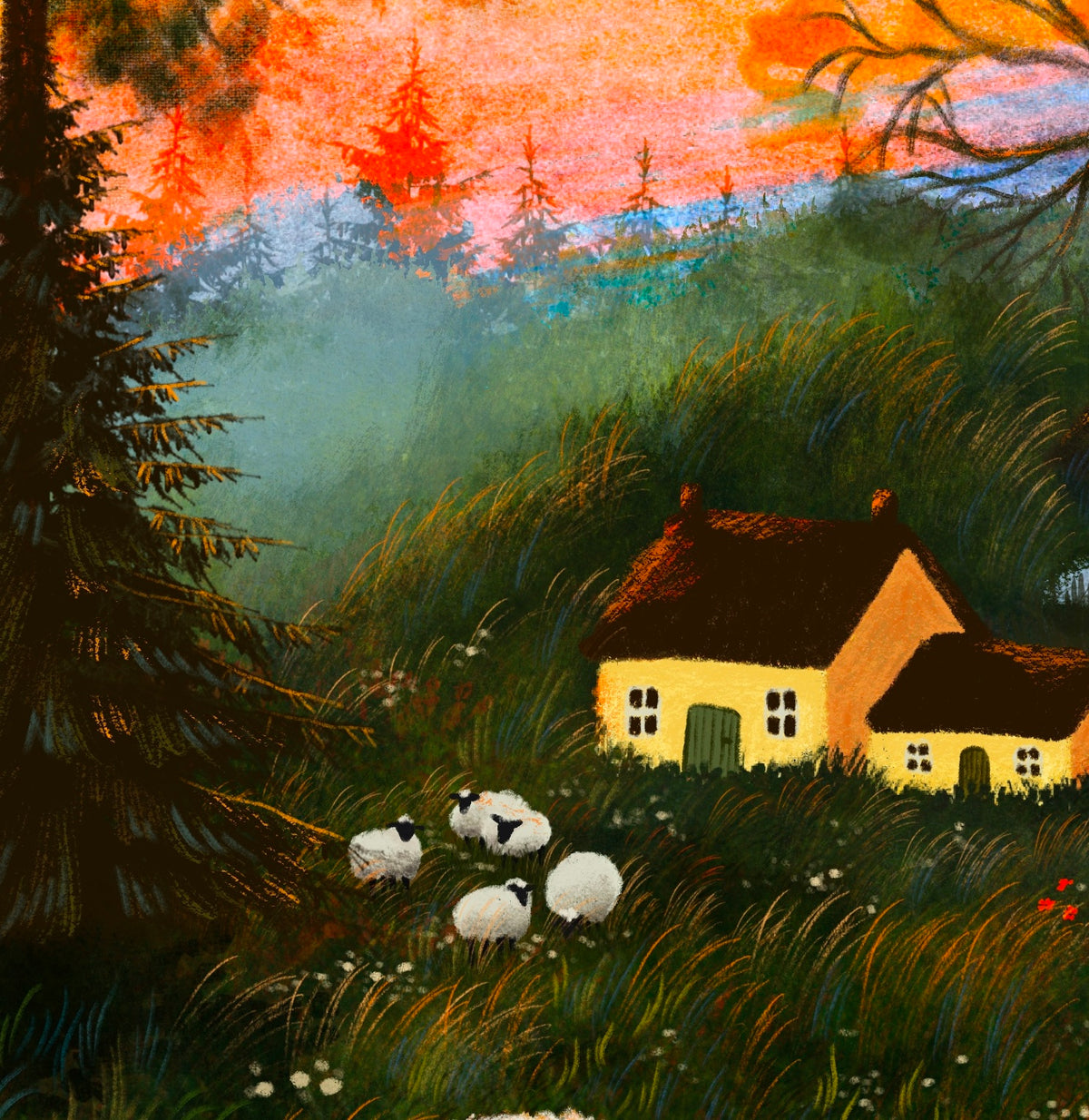 Giclée Fine Art Print "Ember Sky"