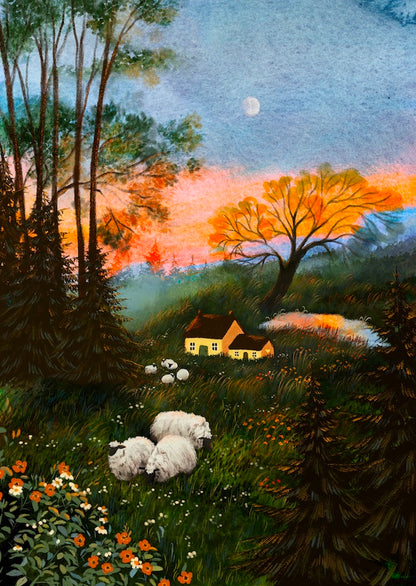 Giclée Fine Art Print "Ember Sky"