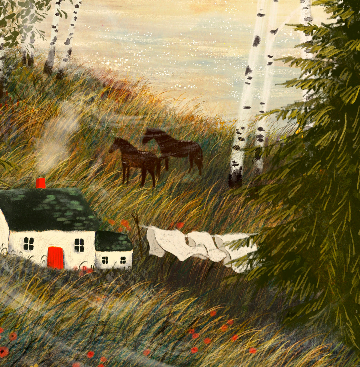 Giclée Fine Art Print "By the Seaside"