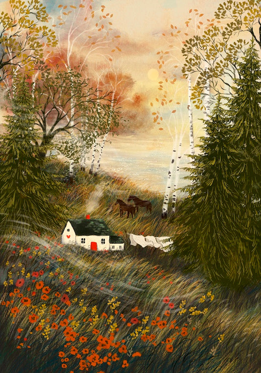 Giclée Fine Art Print "By the Seaside"