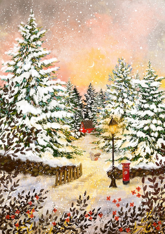 Giclee Fine Art Print "Winter's Messenger"