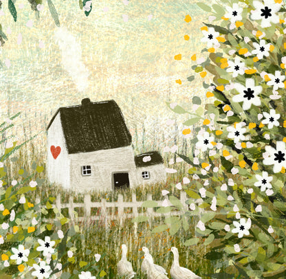 Giclee Fine Art Print "Feathered Friends"