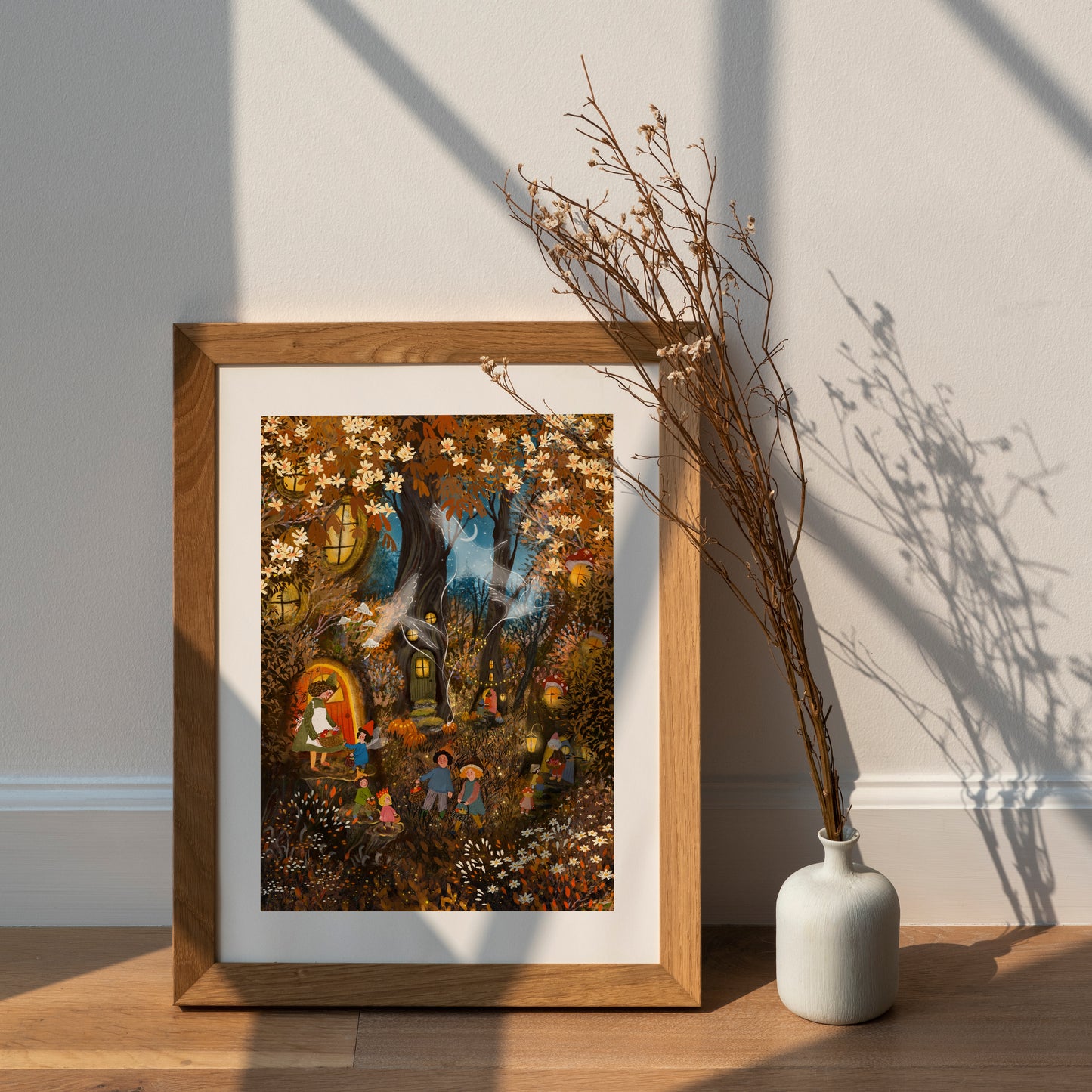 Giclee Fine Art Print  "Forest Fairies"