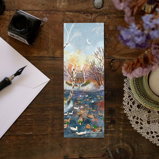 Bookmark "Frosty Day Visitors"