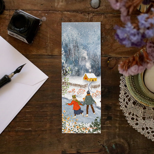 Bookmark "Christmas Day Skating"