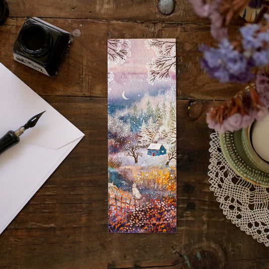 Bookmark "Winter Hues"