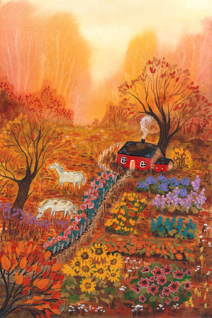Giclee Fine Art Print  "Golden October"