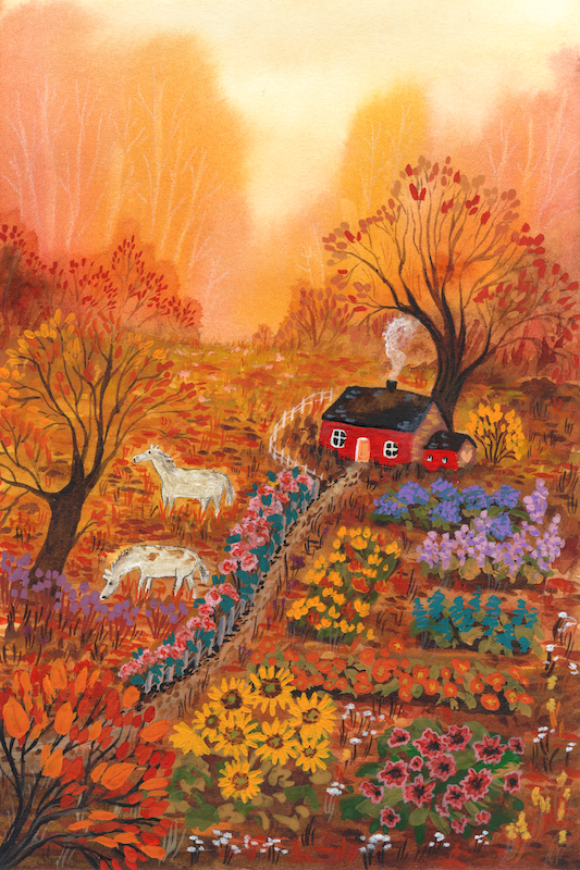 Giclee Fine Art Print  "Golden October"
