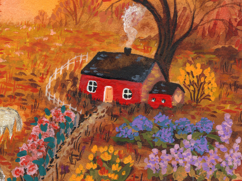 Giclee Fine Art Print  "Golden October"