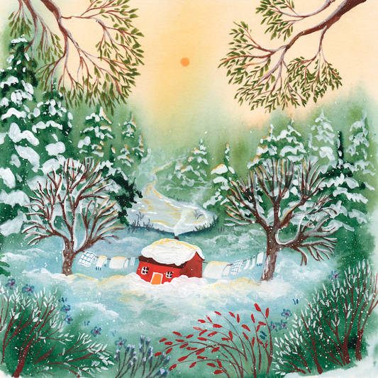 Giclee Fine Art Print "Winter in the North"
