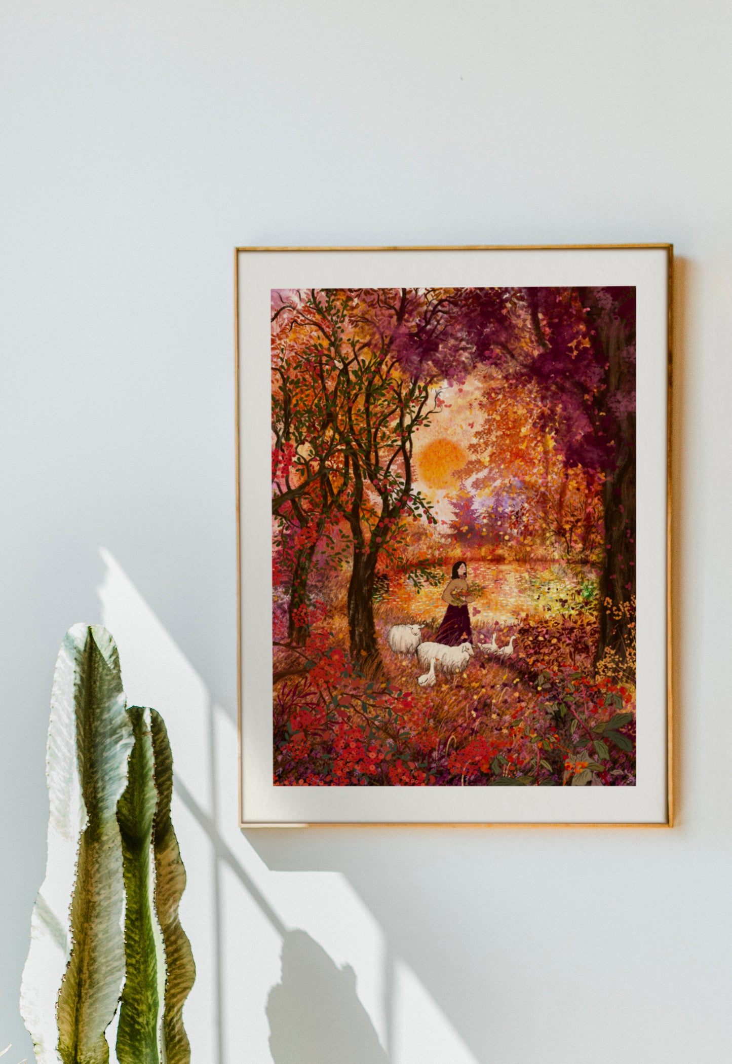 Giclee Fine Art Print  "Sweet Autumn Sun"
