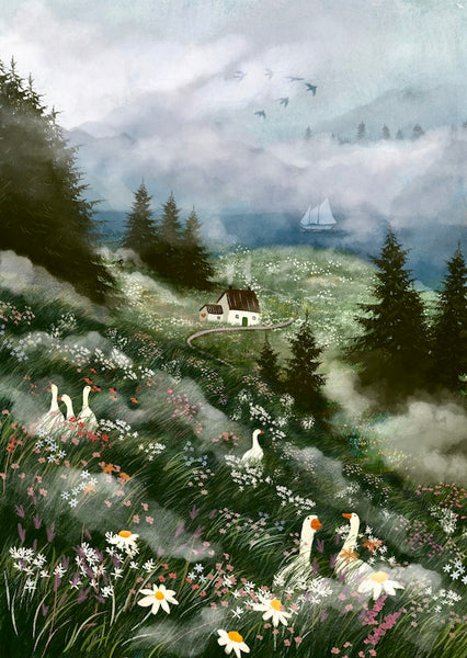 Giclee Fine Art Print "Misty Summer's Tale"