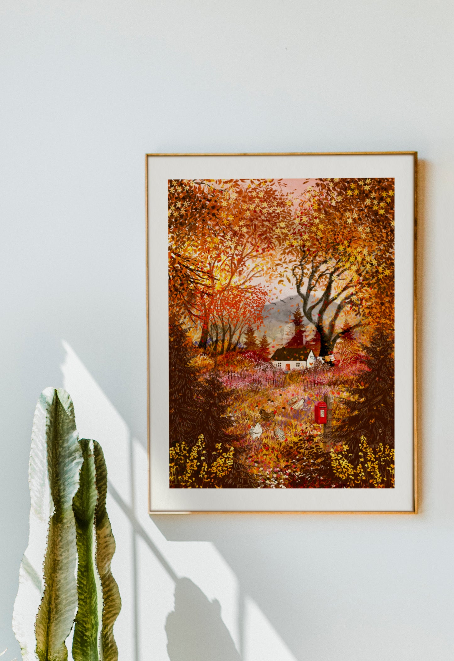 Giclee Fine Art Print  "Autumn Letters"