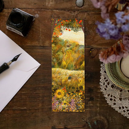 Set of 4 bookmarks "Autumn Days"