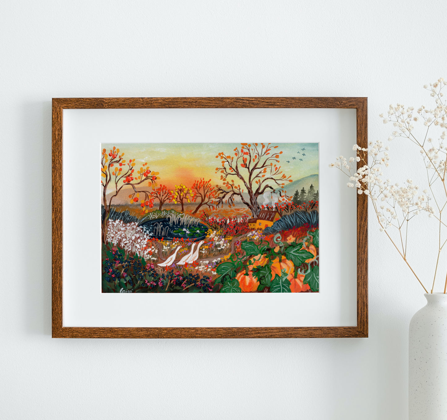 Giclee Fine Art Print  "Harvest Time"