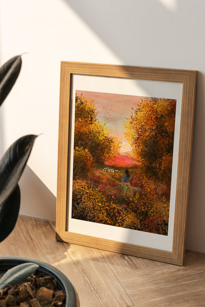 Giclee Fine Art Print  "October Light"