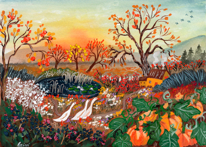 Giclee Fine Art Print  "Harvest Time"