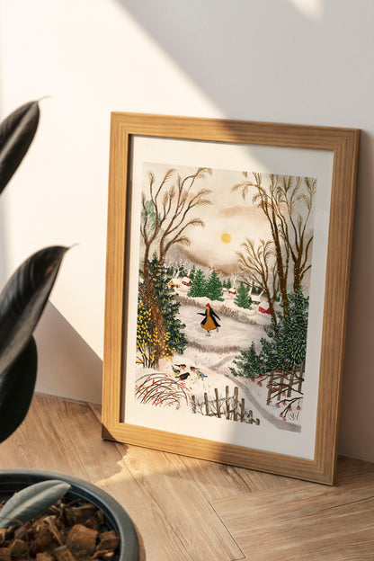 Giclée Fine Art Print "Winter's Dance"