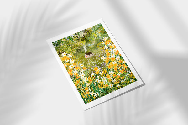 Giclee Fine Art Print "Daffodil Garden"