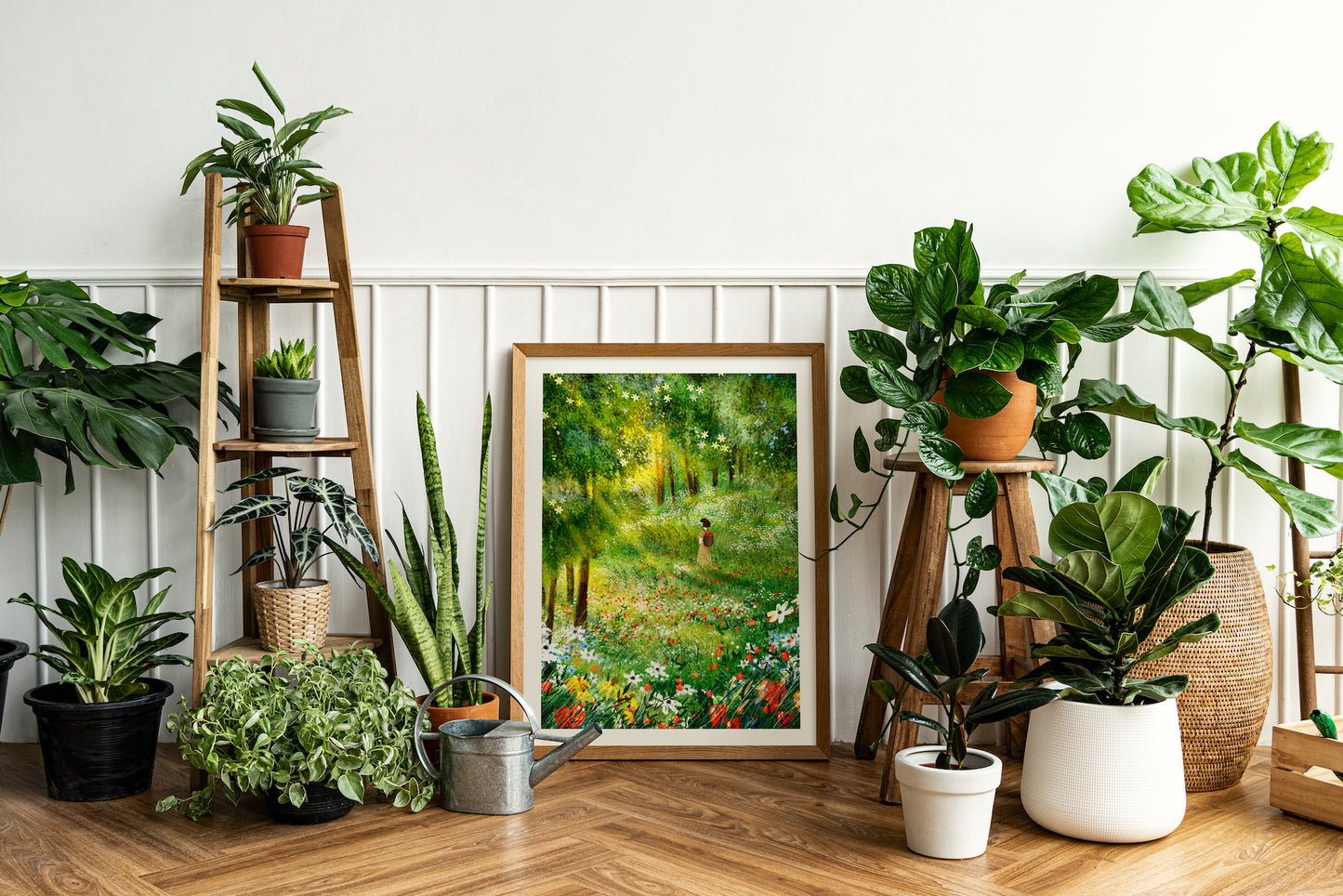 Giclee Fine Art Print   "Wild Strawberries"