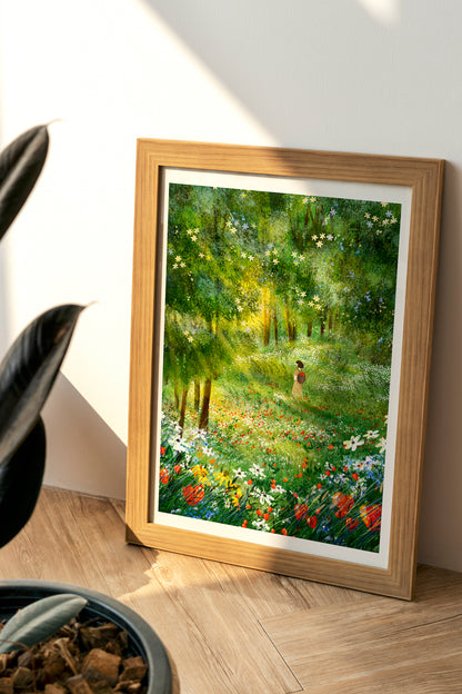 Giclee Fine Art Print   "Wild Strawberries"