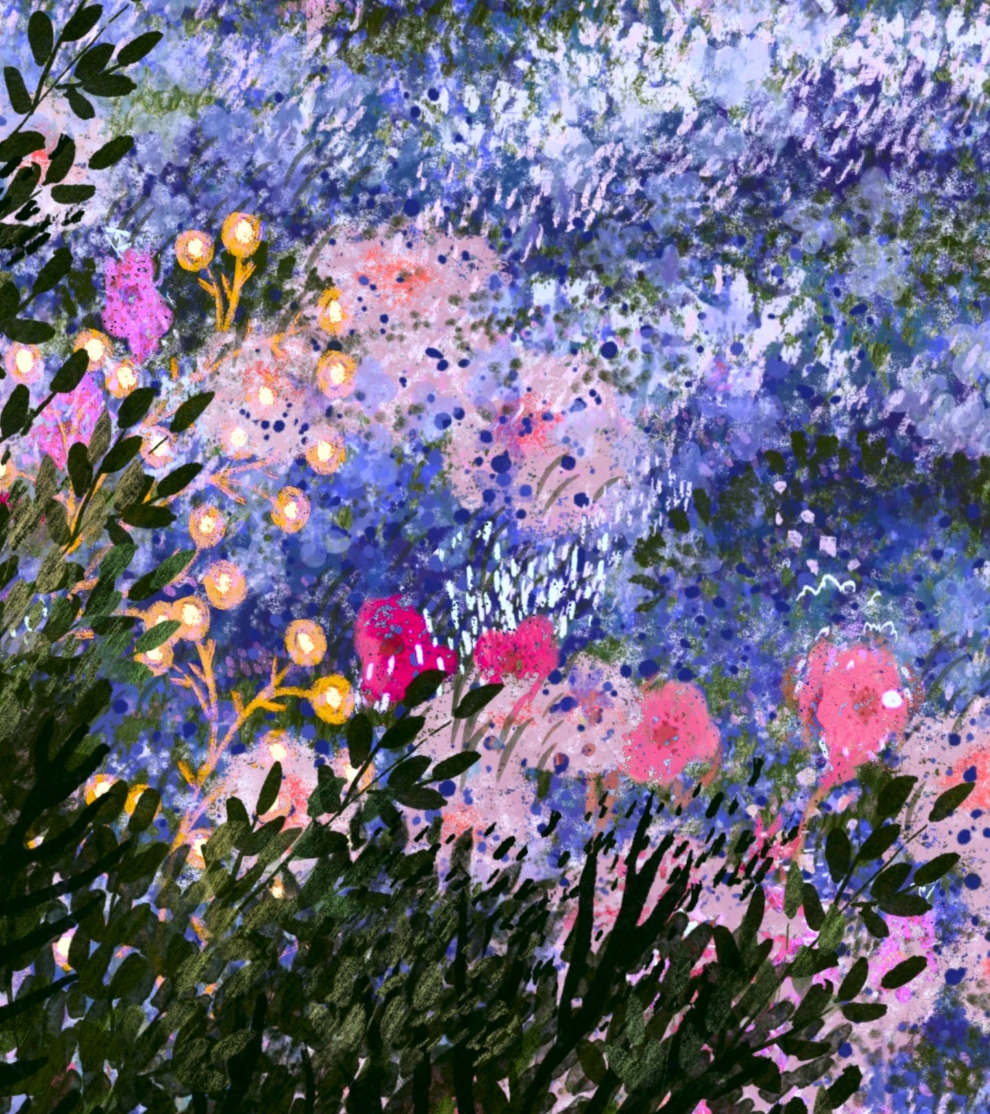 Giclee Fine Art Print "Lavender Field"