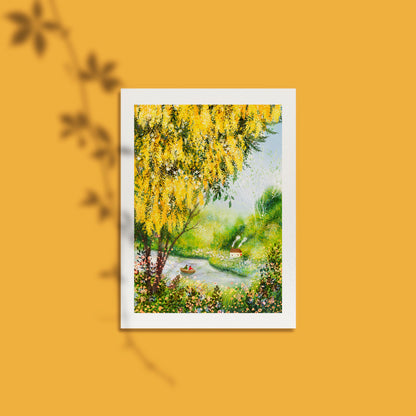 Giclee Fine Art Print "Mimosa Tree"