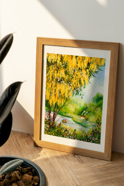 Giclee Fine Art Print "Mimosa Tree"