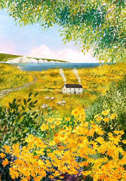 Giclee Fine Art Print "View of the Seven Sisters"