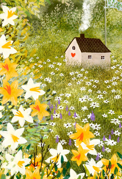 Giclee Fine Art Print "Daffodil Garden"