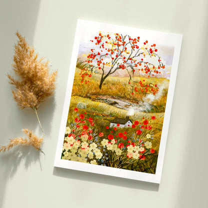 Giclee Fine Art Print "Heavy Apple Tree"