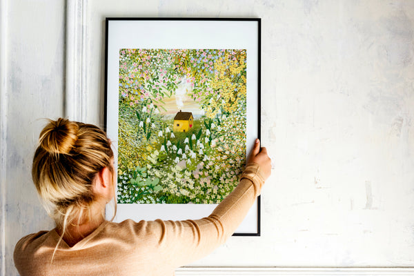 Giclee Fine Art Print "Spring in my Garden"
