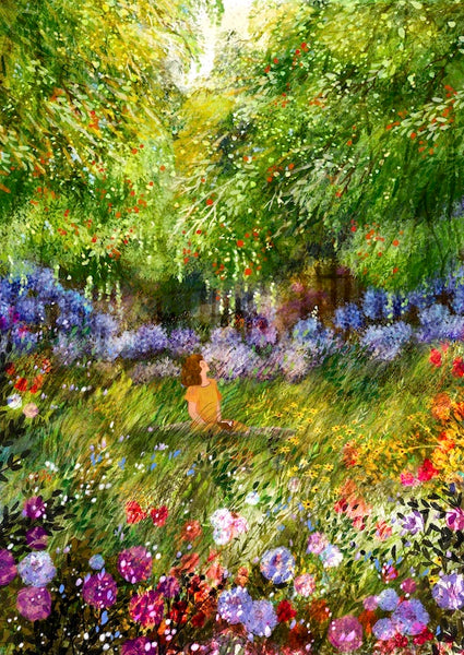Giclee Fine Art Print "My Magical Garden"