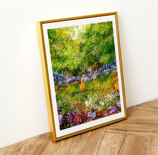 Giclee Fine Art Print "My Magical Garden"