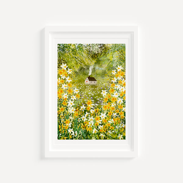 Giclee Fine Art Print "Daffodil Garden"