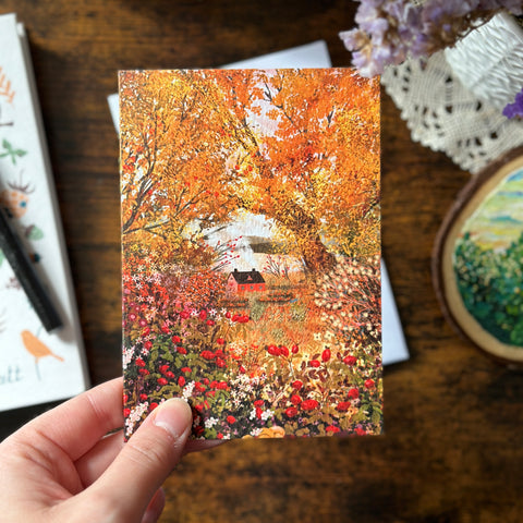 Greeting Card "Smell of Rosehip"