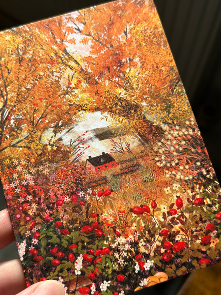 Greeting Card "Smell of Rosehip"