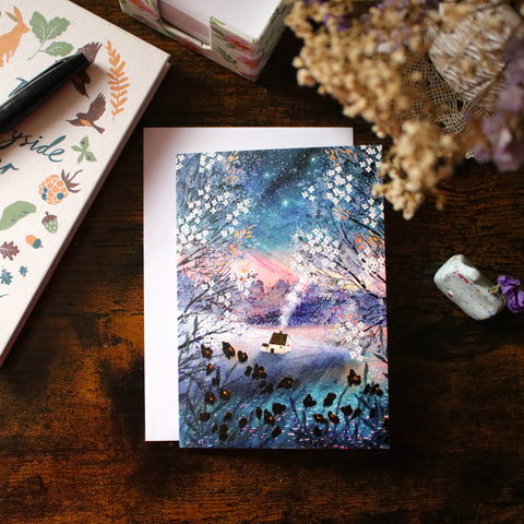 Greeting Card "Under the Stars"