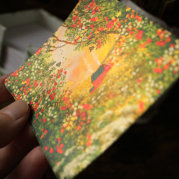 Metallic sticker "Apple Trees"