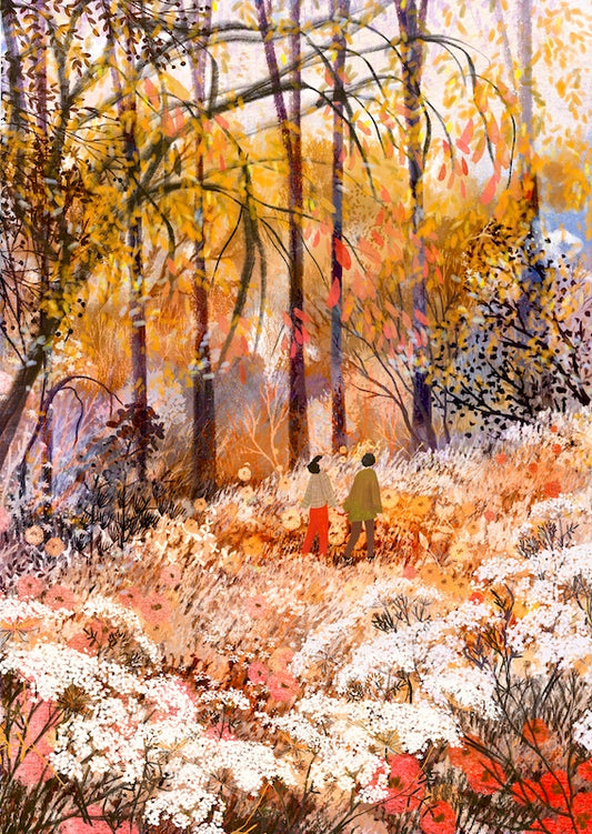 Giclee Fine Art Print "Autumn Walk"