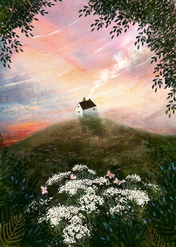 Giclée Fine Art Print "Sunset before Autumn"