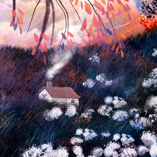 Giclee Fine Art Print "Last Blooms Before Winter"